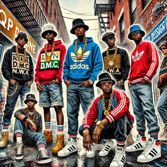 Von Run-D.M.C. und N.W.A. zu moderner Streetwear: QP Design Zone's Fashion-Revolution