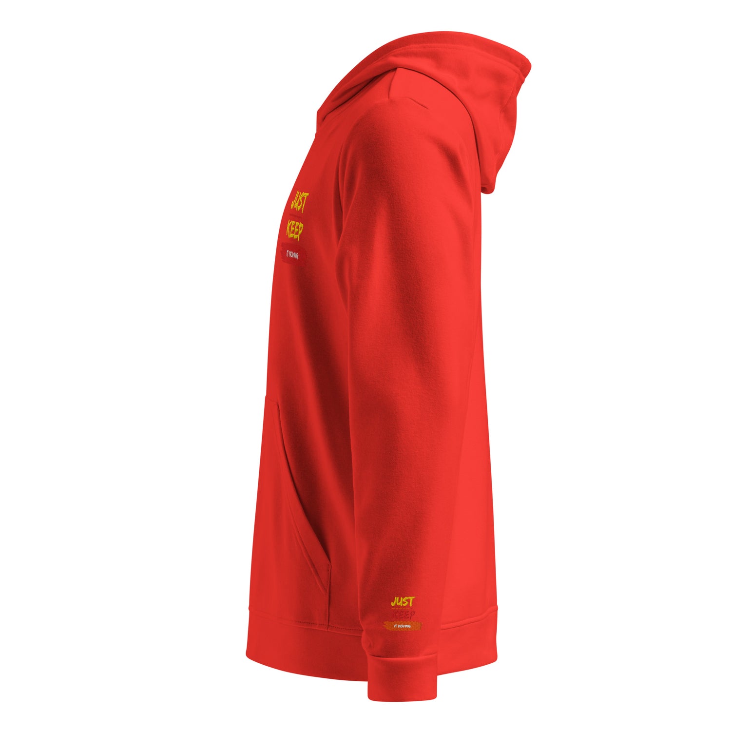 Just Keep It Moving adidas Fleece Hoodie - Effortless Style