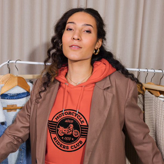 Rider Logo Hoodie | Unisex Logo Hoodie | QP Design Zone
