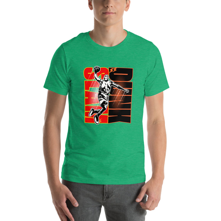 Dunk Slam Unisex T-Shirt - Bold & Sporty